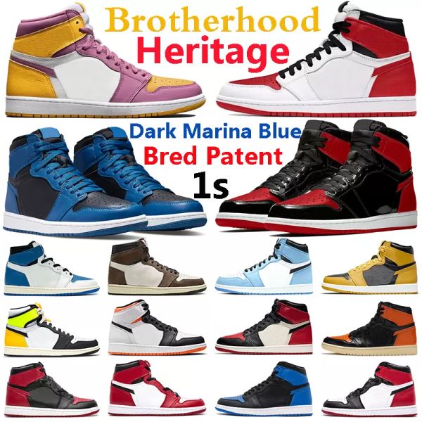 men women 1 basketball shoes 1s dark marina blue university bred patent heritage brotherhood chicago black toe stage haze mens trainers spor
men women 1 basketball shoes 1s dark marina blue university bred patent heritage brotherhood chicago black toe stage haze mens trainers spor
