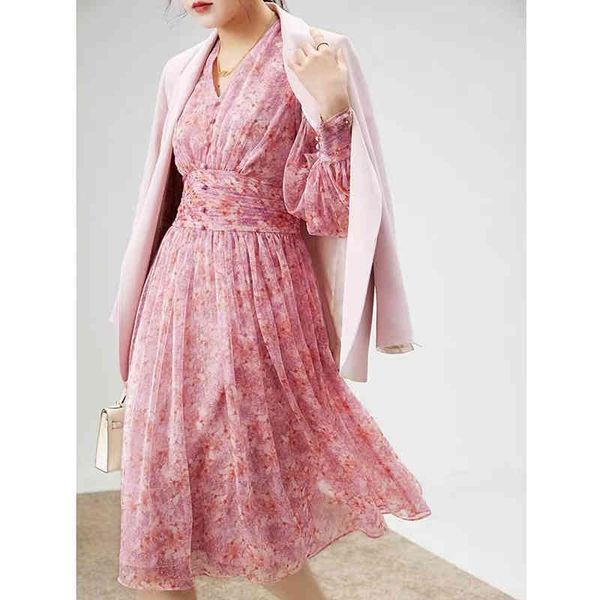 casual dresses spring 2022 waist tucked v-neck french floral skirt oil painting beautiful hazy print dress women zrye, Black;gray
casual dresses spring 2022 waist tucked v-neck french floral skirt oil painting beautiful hazy print dress women zrye, Black;gray