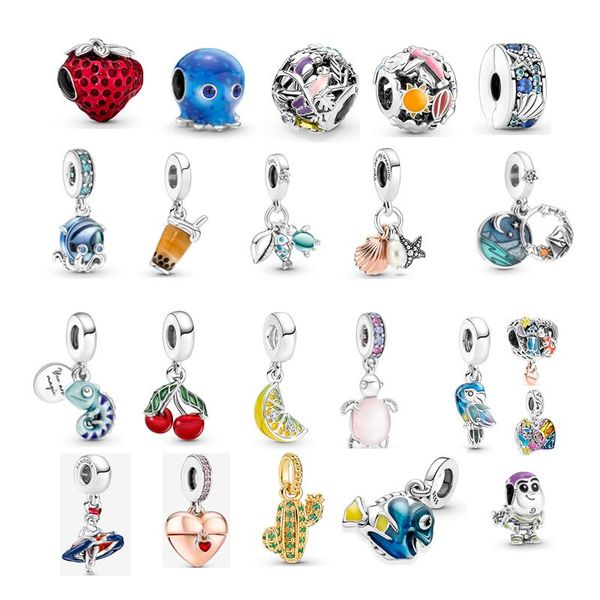 2022 summer 925 sterling silver murano glass sea turtle dangle charms cherry starfish shells charm ocs pendant fit pandora bracelet diy 3616, Black
2022 summer 925 sterling silver murano glass sea turtle dangle charms cherry starfish shells charm ocs pendant fit pandora bracelet diy 3616, Black