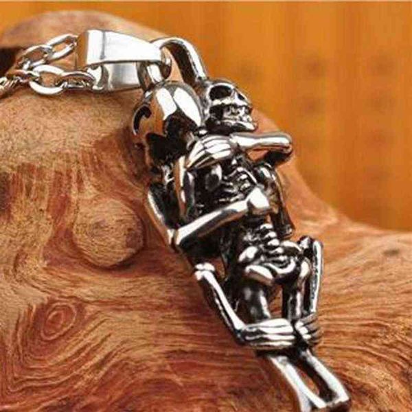 1 new pc men infinity silver black stainless steel skull pendant chain necklace fine jewelry friend gifts3207
1 new pc men infinity silver black stainless steel skull pendant chain necklace fine jewelry friend gifts3207