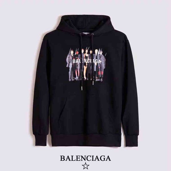 2022 designer bal hoodies and coats 20ss portrait b tiantuan model hoodie men's women's lovers' sweater, Black
2022 designer bal hoodies and coats 20ss portrait b tiantuan model hoodie men's women's lovers' sweater, Black