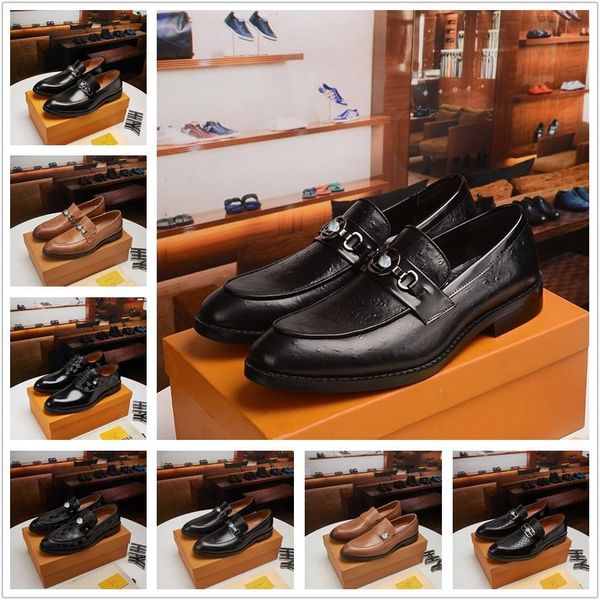 aa 2021 new men designer luxury dress shoes leather formal man big size 38-45 oxford shoes for mens fashion office shoe 11, Black
aa 2021 new men designer luxury dress shoes leather formal man big size 38-45 oxford shoes for mens fashion office shoe 11, Black