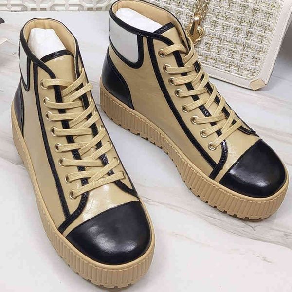 sandals autumn style small fragrance thick bottom increased color matching high shoes women's round head lace up muffin casual, Black
sandals autumn style small fragrance thick bottom increased color matching high shoes women's round head lace up muffin casual, Black