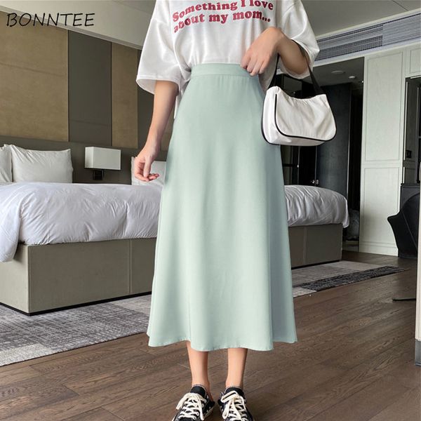 skirt solid vintage office ladies elegant chic korean style aline summer long faldas mujer high waist simple allmatch 220620, Black
skirt solid vintage office ladies elegant chic korean style aline summer long faldas mujer high waist simple allmatch 220620, Black