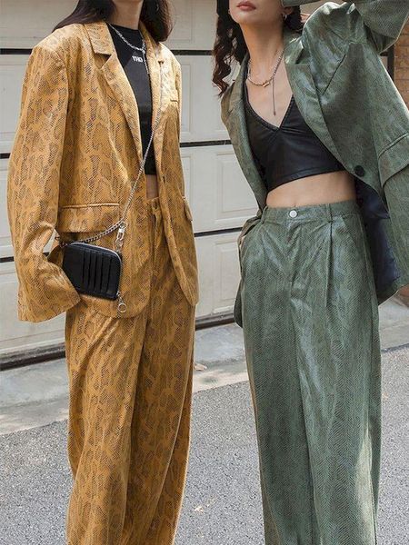 women's two piece pants spring autumn blazer leopard print suits leather jackets women's high-waisted wide-leg pu two-piece suitwo, White
women's two piece pants spring autumn blazer leopard print suits leather jackets women's high-waisted wide-leg pu two-piece suitwo, White