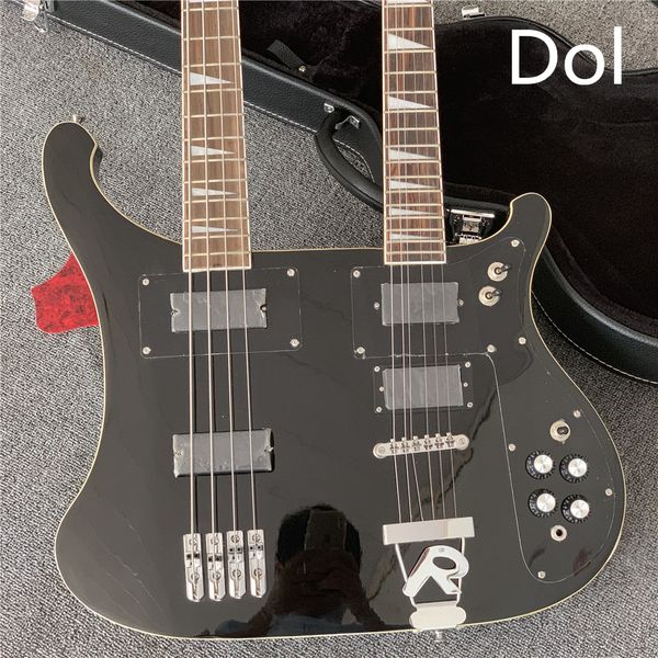 factory outlet-black 6and4 strings double necks electric guitar with white binding rosewood fretboard guitars guitarra in stock
factory outlet-black 6and4 strings double necks electric guitar with white binding rosewood fretboard guitars guitarra in stock