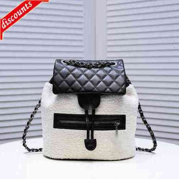 school bags letter luxury brand design 2022 plaid backpack woman's shoulder chain cc bag lambswool vintage handbag real leather messeng
school bags letter luxury brand design 2022 plaid backpack woman's shoulder chain cc bag lambswool vintage handbag real leather messeng