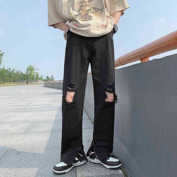 summer blue/black baggy jeans men fashion casual ripped straight jeans mens streetwear hip hop loose ripped denim trousers men t220726
summer blue/black baggy jeans men fashion casual ripped straight jeans mens streetwear hip hop loose ripped denim trousers men t220726