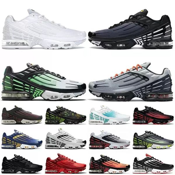 designer tn plus 3 tuned iii mens sports shoes laser blue white leather aquamarine obsidian hyper violet deep parachute ghost green triple b, Black
designer tn plus 3 tuned iii mens sports shoes laser blue white leather aquamarine obsidian hyper violet deep parachute ghost green triple b, Black