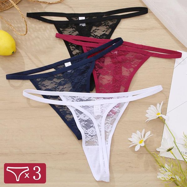 3pcs set women panty floral lace thongs g-string lingerie female low-rise t-back panties lady fashion solid color girls intimates, Black;pink
3pcs set women panty floral lace thongs g-string lingerie female low-rise t-back panties lady fashion solid color girls intimates, Black;pink