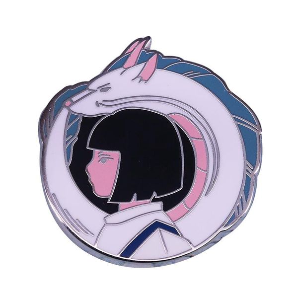 haku white dragon brooch ghibli studio character brooch japanese animation fantasy film fan's gift, Blue
haku white dragon brooch ghibli studio character brooch japanese animation fantasy film fan's gift, Blue