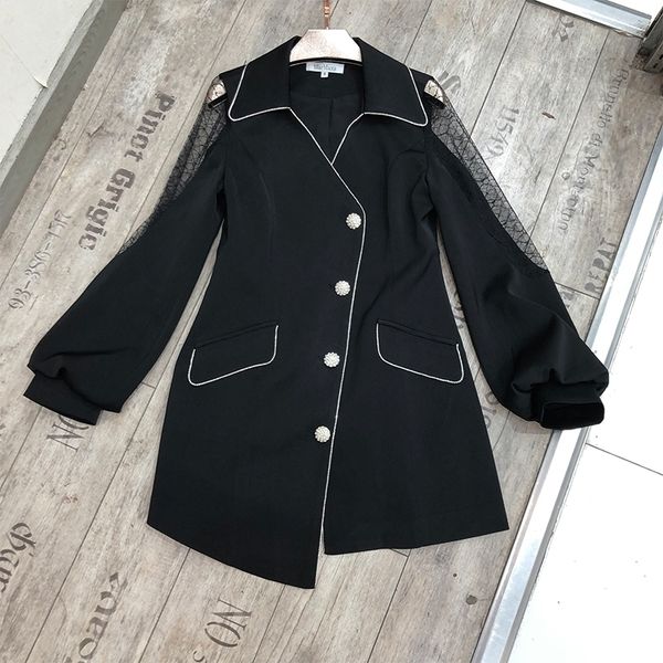 ewq autumn ing mesh patchwork lace strapless fashion trend ladies black long suit coats loose casual blazer women y201026, White;black
ewq autumn ing mesh patchwork lace strapless fashion trend ladies black long suit coats loose casual blazer women y201026, White;black