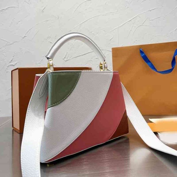 designer handbags fashion lady tote bags leather color matching luxury crossbody bags women bucket purse 220421
designer handbags fashion lady tote bags leather color matching luxury crossbody bags women bucket purse 220421