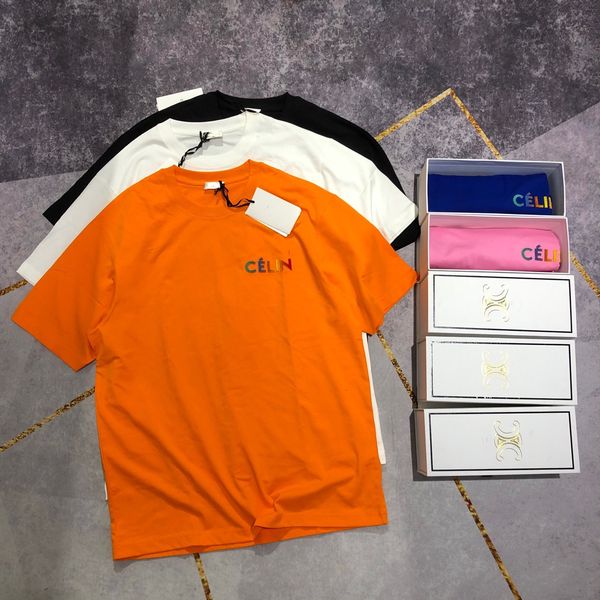 women's t-shirt designer single jia goods cel family toothbrush color embroidery short sleeve t-shirt for men and women t22g, White
women's t-shirt designer single jia goods cel family toothbrush color embroidery short sleeve t-shirt for men and women t22g, White