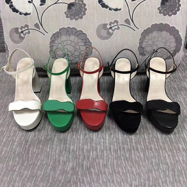level classic high-heeled sandals party fashion 100% leather designer high-heeled shoes metal belt buckle thick heel women shoes 35-42 size, Black
level classic high-heeled sandals party fashion 100% leather designer high-heeled shoes metal belt buckle thick heel women shoes 35-42 size, Black