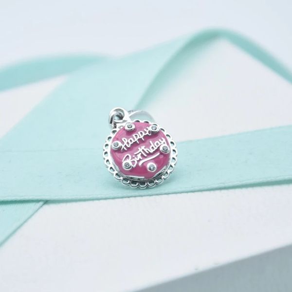 s925 sterling silver beads pink birthday cake dangle charms fit original pandora charm bead bracelets diy pendant for jewelry making 798888c, Black
s925 sterling silver beads pink birthday cake dangle charms fit original pandora charm bead bracelets diy pendant for jewelry making 798888c, Black