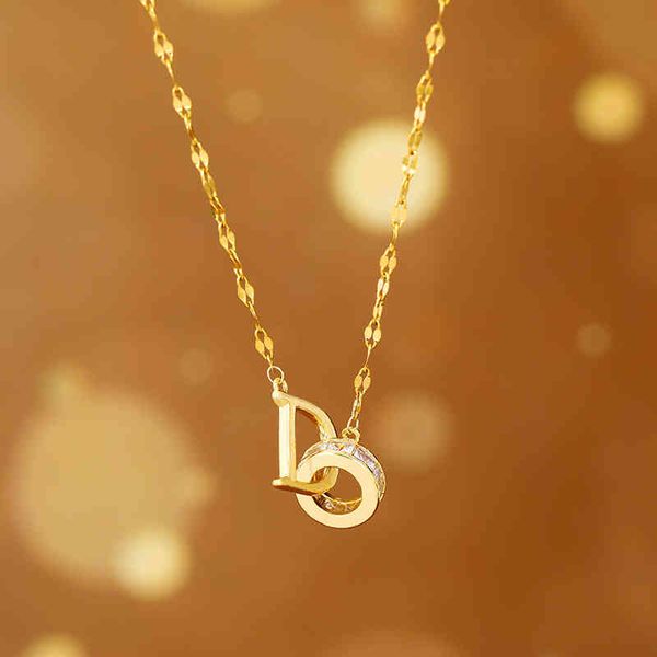 d family light luxury high-grade necklace female clavicle chain 2022 new circle neck jewelry2022 brand luxury fashion design ladies jewelry, Silver
d family light luxury high-grade necklace female clavicle chain 2022 new circle neck jewelry2022 brand luxury fashion design ladies jewelry, Silver