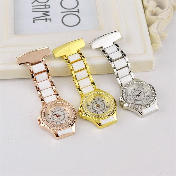 nurse watch geneva classic design with diamond doctor quartz watches stainless steel pendant women men nursing brooch pocket fob watches, Slivery;golden
nurse watch geneva classic design with diamond doctor quartz watches stainless steel pendant women men nursing brooch pocket fob watches, Slivery;golden