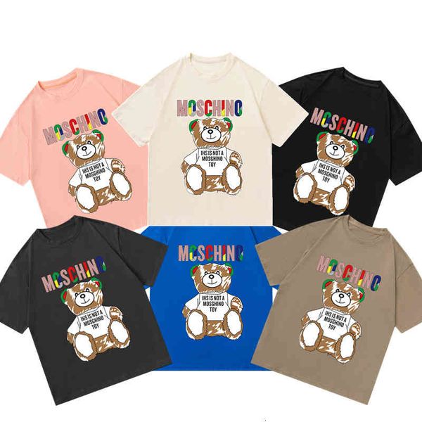 men's t-shirts 2022 classic color letter pattern korean loose bear print men's and women's short sleeve t-shirt krwc, White;black
men's t-shirts 2022 classic color letter pattern korean loose bear print men's and women's short sleeve t-shirt krwc, White;black