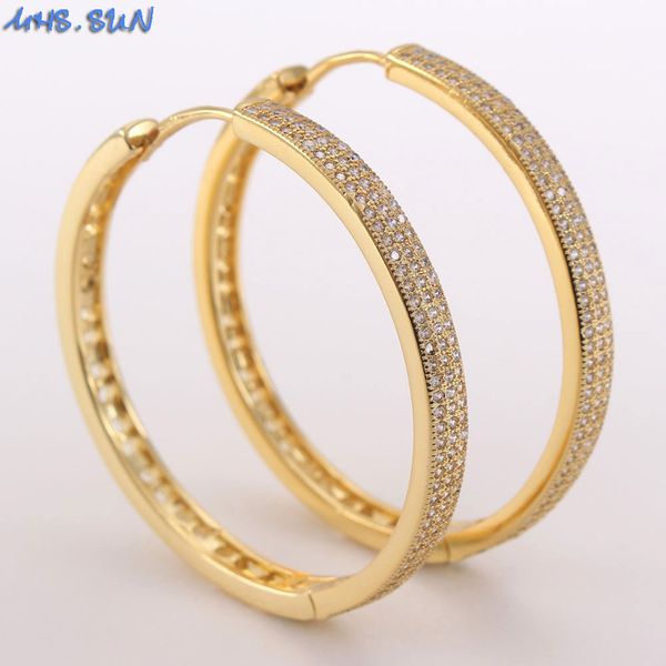 mhs sun fashion women big hoop earrings vintage mosaic zircon loop elegant circle ear jewelry for girls female 220817, Golden;silver
mhs sun fashion women big hoop earrings vintage mosaic zircon loop elegant circle ear jewelry for girls female 220817, Golden;silver
