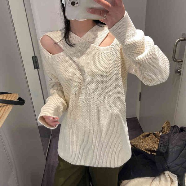 2022c factory direct sale trendy brand men's t-shirts women's 22 spring and summer newc cotton cross sweater beige, White
2022c factory direct sale trendy brand men's t-shirts women's 22 spring and summer newc cotton cross sweater beige, White