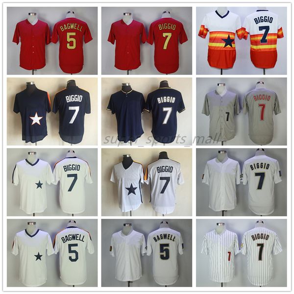 vintage college baseball wears jersey 7 craig biggio 5 jeff bagwell 2006 1981 men women youth size s--xxxl, Black
vintage college baseball wears jersey 7 craig biggio 5 jeff bagwell 2006 1981 men women youth size s--xxxl, Black