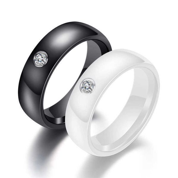 male and female ceramic wedding rings, engagement black white zircon, retro, for lovers, Golden;silver
male and female ceramic wedding rings, engagement black white zircon, retro, for lovers, Golden;silver