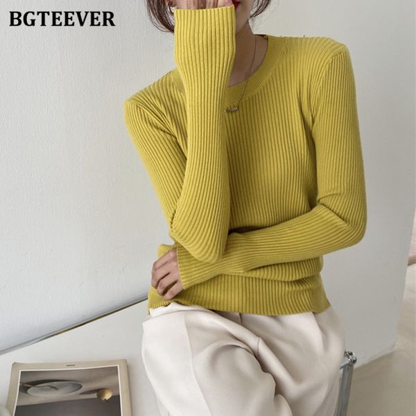 fashion new autumn o-neck slim women sweater 2021 full sleeve stretched casual knitwear skinny female knitting, White;black
fashion new autumn o-neck slim women sweater 2021 full sleeve stretched casual knitwear skinny female knitting, White;black