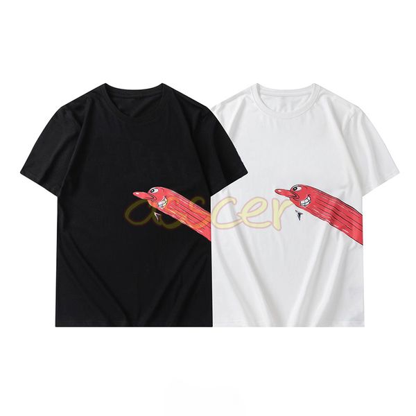 mens black white t shirts funny cartoon print man tees high fashion streetwear womens clothing asian size s-2xl, White;black
mens black white t shirts funny cartoon print man tees high fashion streetwear womens clothing asian size s-2xl, White;black