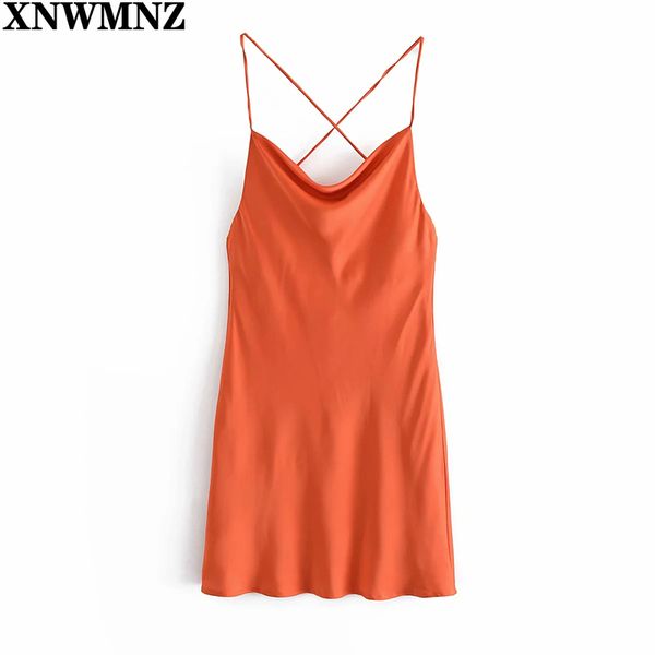xnwmnz summer dress woman white satin backless mini women spaghetti strap party short es pink slip 210513, Black;gray
xnwmnz summer dress woman white satin backless mini women spaghetti strap party short es pink slip 210513, Black;gray