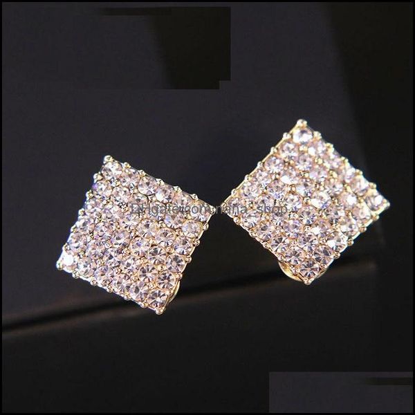 stud earrings jewelry wedding sier square crystal fashion women statement drop delivery 2021 8oery, Golden;silver
stud earrings jewelry wedding sier square crystal fashion women statement drop delivery 2021 8oery, Golden;silver