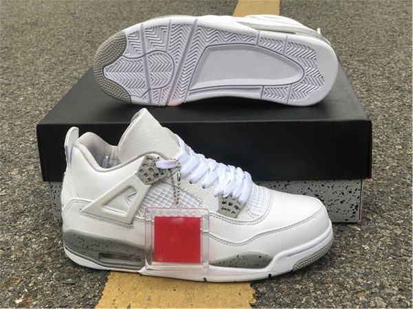 authentic 4 white oreo men basketball shoes tech grey black fire red ct8527-100 sports sneakers with original box
authentic 4 white oreo men basketball shoes tech grey black fire red ct8527-100 sports sneakers with original box
