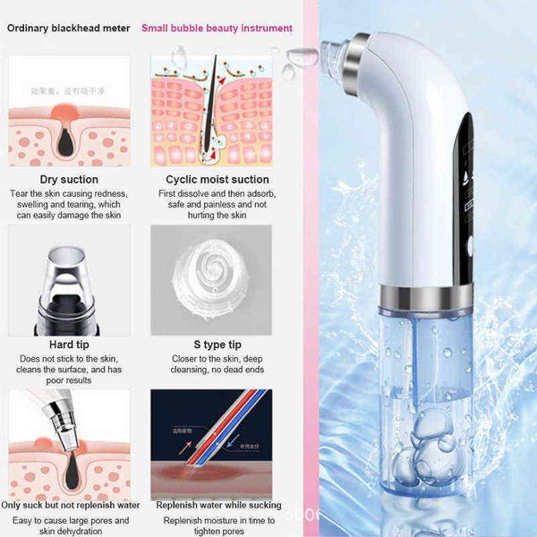 micro bubble blackhead remover nose face deep cleaner pore acne pimple removal electric vacuum suction facial tool new 220520
micro bubble blackhead remover nose face deep cleaner pore acne pimple removal electric vacuum suction facial tool new 220520