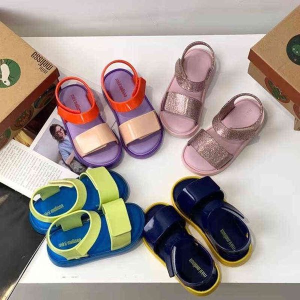 2022 summer new mini melissa children's sandals boys girls pvc jelly fragrant sandals baby kids soft sole non-slip beach shoes g220512, Black;red
2022 summer new mini melissa children's sandals boys girls pvc jelly fragrant sandals baby kids soft sole non-slip beach shoes g220512, Black;red