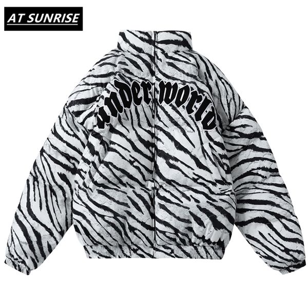 winter mens jacket coats hip hop zipper thick jackets men fashion casual zebra printing embroidered letters streetwear 201127, Black
winter mens jacket coats hip hop zipper thick jackets men fashion casual zebra printing embroidered letters streetwear 201127, Black