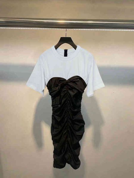 casual dresses dang family spring and summer patchwork fold short sleeve dress women hepburn slim skirt fashion, Black;gray
casual dresses dang family spring and summer patchwork fold short sleeve dress women hepburn slim skirt fashion, Black;gray