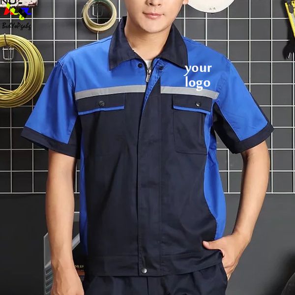 tooling clothing custom shortsleeved work clothes for men and women repairman auto mechanics work 220609, Black
tooling clothing custom shortsleeved work clothes for men and women repairman auto mechanics work 220609, Black
