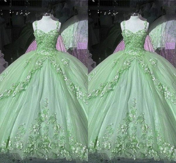 2022 sage green formal quinceanera dresses 2022 floral applique 3d flowers beaded spaghetti lace straps prom sweet 16 dress tulle women, Blue;red
2022 sage green formal quinceanera dresses 2022 floral applique 3d flowers beaded spaghetti lace straps prom sweet 16 dress tulle women, Blue;red