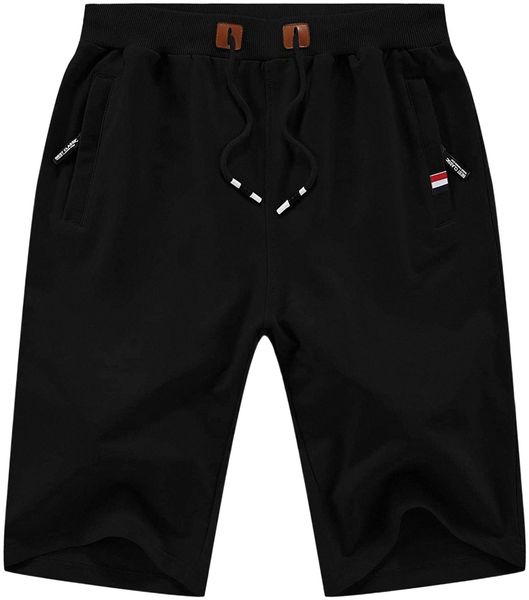 mens shorts casual drawstring zipper pockets elastic waist big and tall beach shorts e0aw#, White;black
mens shorts casual drawstring zipper pockets elastic waist big and tall beach shorts e0aw#, White;black