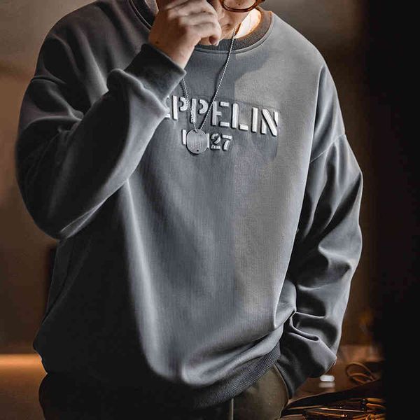 men's hoodies & sweatshirts madden tooling dark gray reflective letter round neck sweater with plush backing t-shirt folding pullover m, Black
men's hoodies & sweatshirts madden tooling dark gray reflective letter round neck sweater with plush backing t-shirt folding pullover m, Black