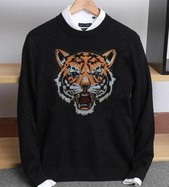 hip hop drill sweater casual loose knitted pullover autumn us style, White;black 
hip hop drill sweater casual loose knitted pullover autumn us style, White;black