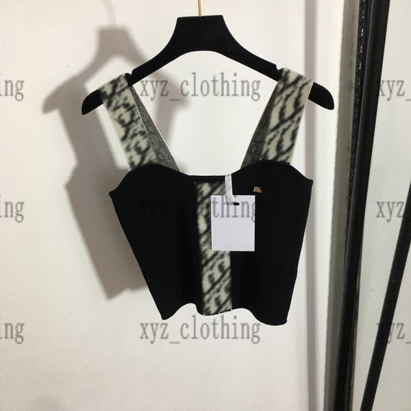 high-end summer designer high-stretch tee dr wool knitted camisole with studded lettering newly suspenders womens vests t-shirt brand knitte, White
high-end summer designer high-stretch tee dr wool knitted camisole with studded lettering newly suspenders womens vests t-shirt brand knitte, White