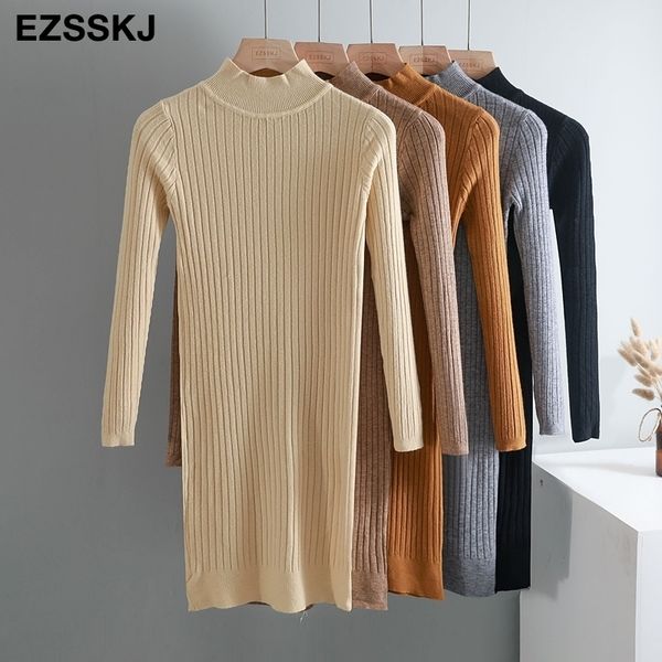 bodycon short sweater dres spring autumn basic slim thin knit dress female mini bottoming dress y200418, Black;pink
bodycon short sweater dres spring autumn basic slim thin knit dress female mini bottoming dress y200418, Black;pink