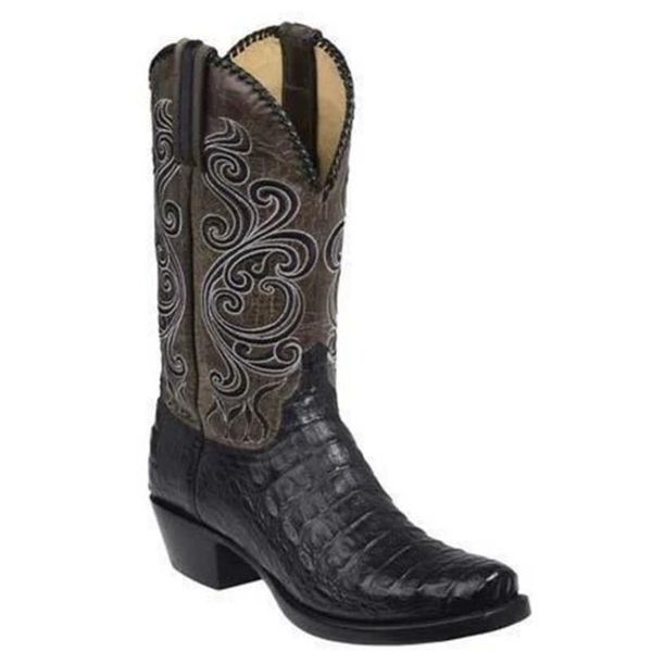 mens pu leather back cut cowboy boots western square toe boot boots classic boots casual fashion winter combat ka655234s, Black
mens pu leather back cut cowboy boots western square toe boot boots classic boots casual fashion winter combat ka655234s, Black