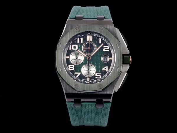 rs 26405 watches diameter 44mm 3126 chronograph movement sapphire glass mirrored ceramic forged ring natural rubber strap, Slivery;golden
rs 26405 watches diameter 44mm 3126 chronograph movement sapphire glass mirrored ceramic forged ring natural rubber strap, Slivery;golden