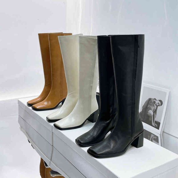 boots high end british style western knight boots women's autumn and winter leather straight tube flat bottomed, Black
boots high end british style western knight boots women's autumn and winter leather straight tube flat bottomed, Black