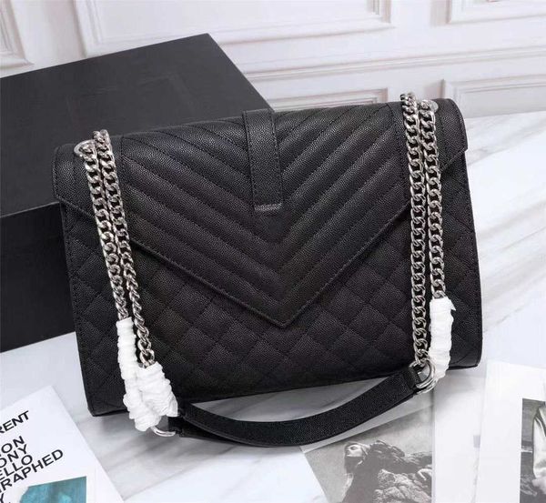 luxury designer handbag envelope genuine leather women bag with chain shoulder classic double flap bags 487206 487198
luxury designer handbag envelope genuine leather women bag with chain shoulder classic double flap bags 487206 487198