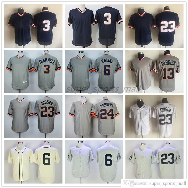 vintage college baseball wears jersey 23 kirk gibson 3 alan trammell 6 al kaline beige 13 lance parrish 24 miguel cabrera 1970 men women you, Blue;black
vintage college baseball wears jersey 23 kirk gibson 3 alan trammell 6 al kaline beige 13 lance parrish 24 miguel cabrera 1970 men women you, Blue;black