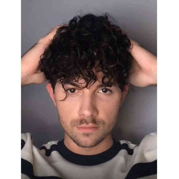 men hair synthetic short curly wigs for black natural heat resistant daily use cosplay 0527
men hair synthetic short curly wigs for black natural heat resistant daily use cosplay 0527