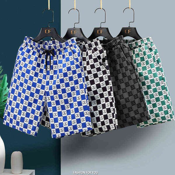 men's clothing fashion summer new shorts drawstring pocket checkerboard letter a print casual sports graphic for men m-7x, White;black
men's clothing fashion summer new shorts drawstring pocket checkerboard letter a print casual sports graphic for men m-7x, White;black